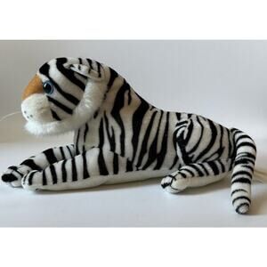 Vintage Tiger Tale Toys Stuffed Animal Plush Young Siberian Tiger 9 Inch